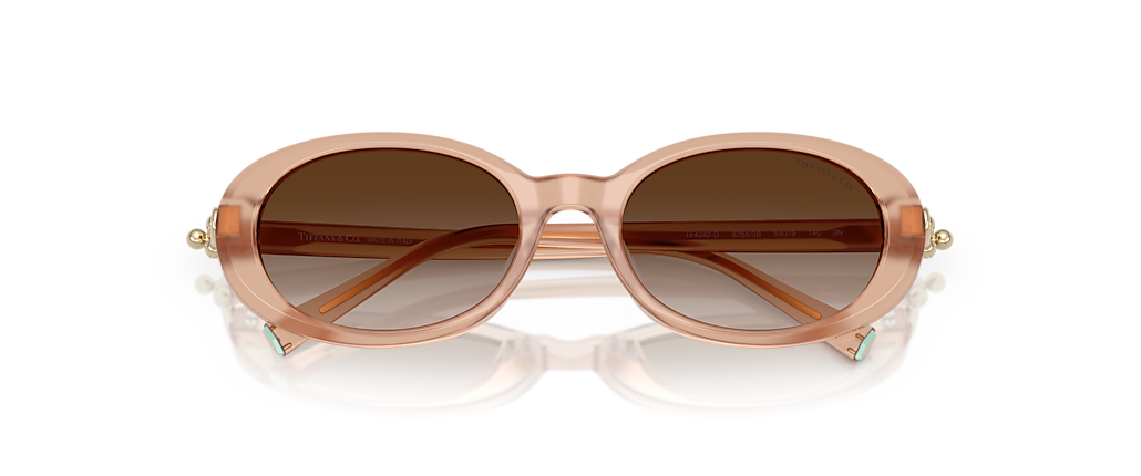 Tiffany & Co. TF4242D Opal Nude Sunglasses Tiffany & Co. TF4242D Opal Nude Sunglasses