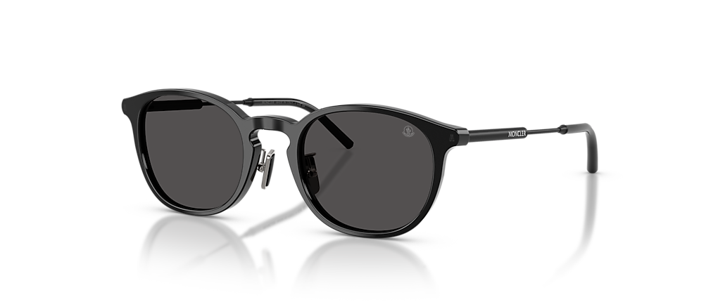 Moncler ME6011D BARBB Shiny Black Sunglasses