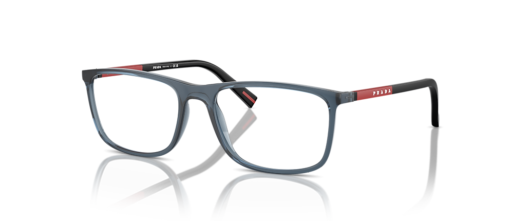 Prada Linea Rossa PS 03QV Transparent Avio Frames
