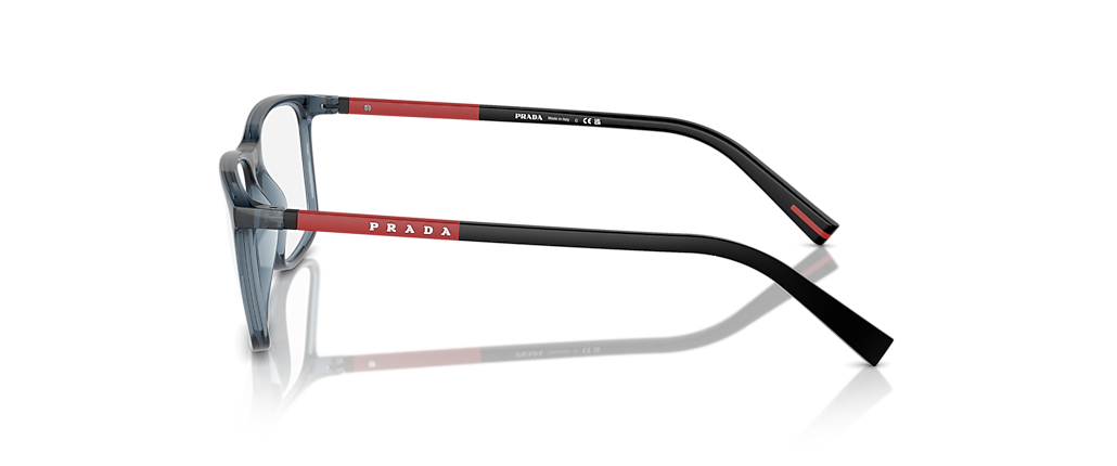 Prada Linea Rossa PS 03QV Transparent Avio Frames