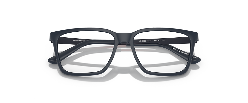 Armani Exchange AX3103 Matte Blue Frames