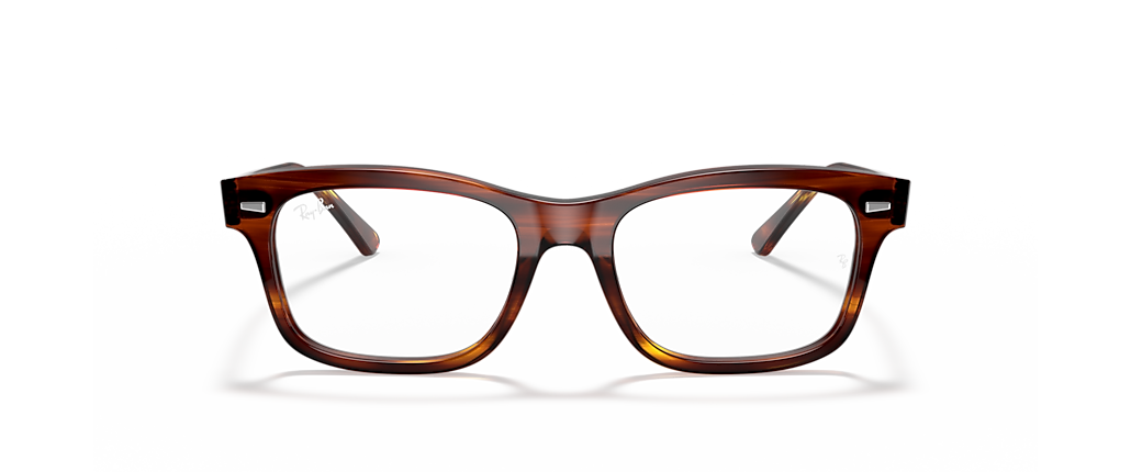 Ray-Ban RB5383 Burbank Optics Striped Red Havana Frames Ray-Ban RB5383 Burbank Optics Striped Red Havana Frames