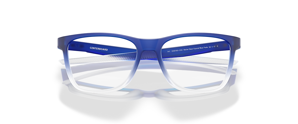 Oakley OX8163 Centerboard Fathom Collection Matt Clear Crystal Blue Fade Frames Oakley OX8163 Centerboard Fathom Collection Matt Clear Crystal Blue Fade Frames