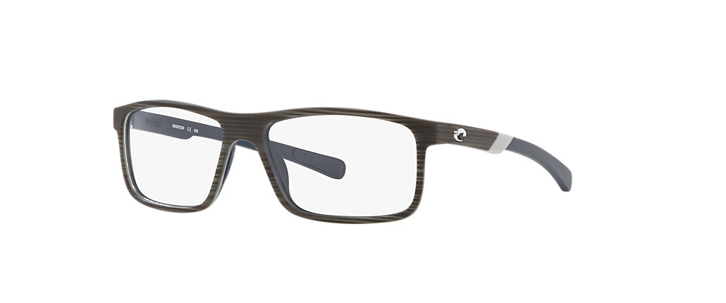 Costa 6A8004V Ocean Ridge 100 Matte Silver Teak / Gray / Dark Blue Frames