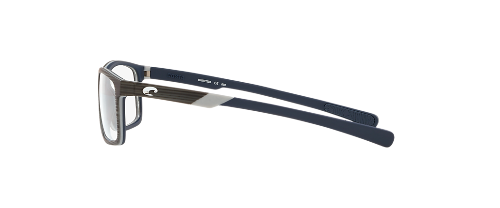 Costa 6A8004V Ocean Ridge 100 Matte Silver Teak / Gray / Dark Blue Frames
