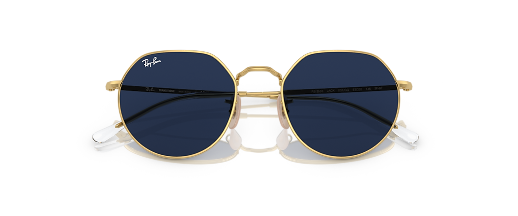 Ray-Ban RB3565 Jack Transitions® Arista Gold Sunglasses Ray-Ban RB3565 Jack Transitions® Arista Gold Sunglasses