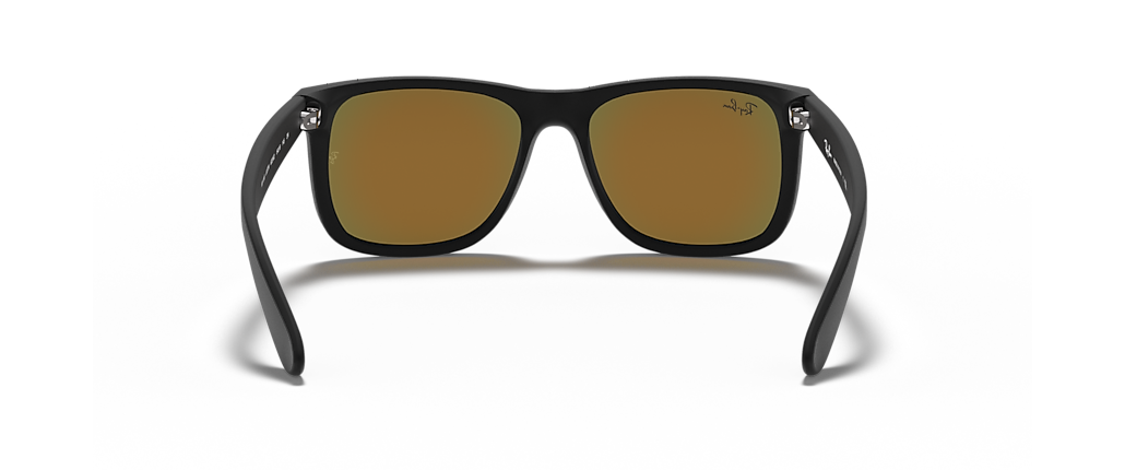 Ray-Ban RB4165 Justin Color Mix Rubber Black Sunglasses