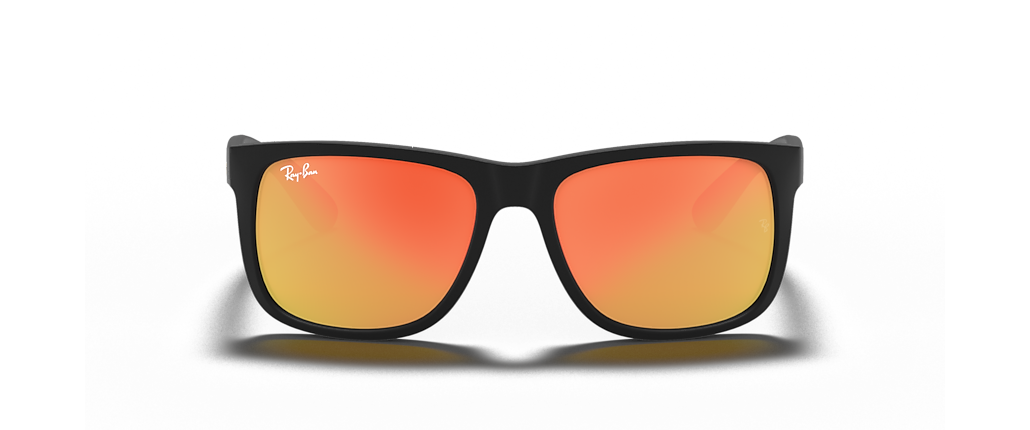 Ray-Ban RB4165 Justin Color Mix Rubber Black Sunglasses