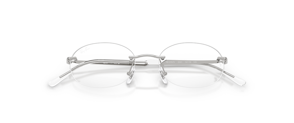 Ray-Ban RB3767V Optics Silver Frames