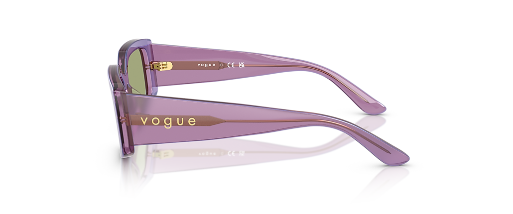 Vogue Eyewear VO5642SU Transparent Pearl Purple Sunglasses Vogue Eyewear VO5642SU Transparent Pearl Purple Sunglasses