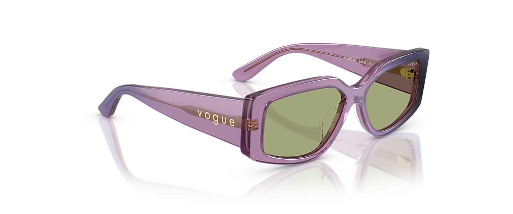 Vogue Eyewear VO5642SU Transparent Pearl Purple Sunglasses Vogue Eyewear VO5642SU Transparent Pearl Purple Sunglasses