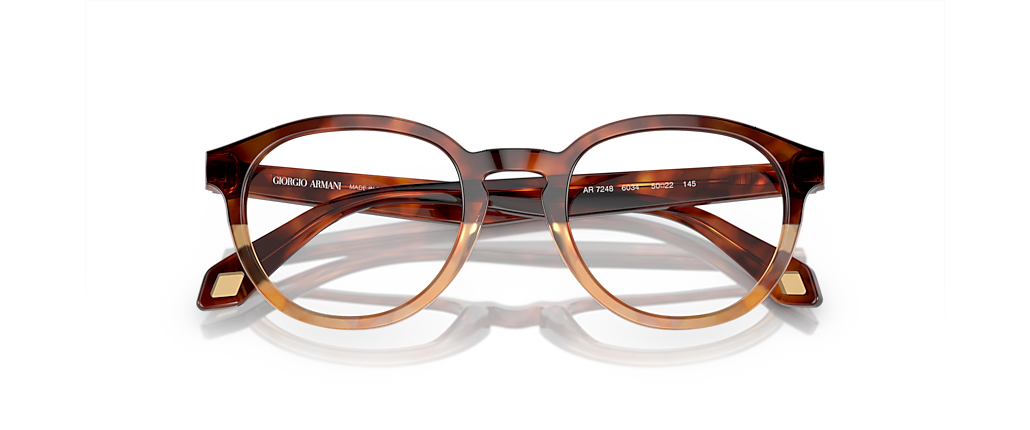 Giorgio Armani AR7248 Red Havana/Honey Havana Frames