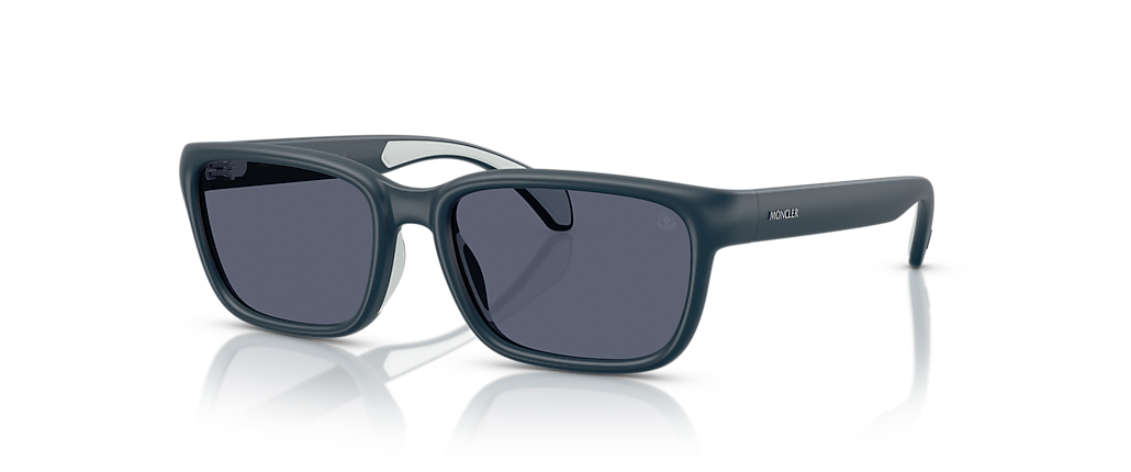 Moncler ME8002 Slicka Matte Blue Sunglasses Moncler ME8002 Slicka Matte Blue Sunglasses