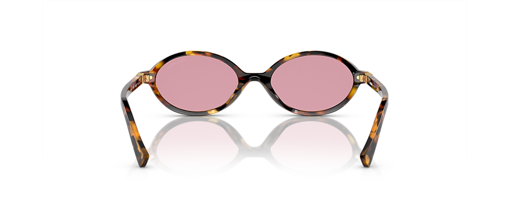 Miu Miu MU 04ZS Honey Havana Sunglasses