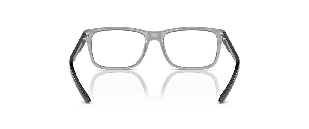Armani Exchange AX3016 Shiny Transparent Grey Frames Armani Exchange AX3016 Shiny Transparent Grey Frames