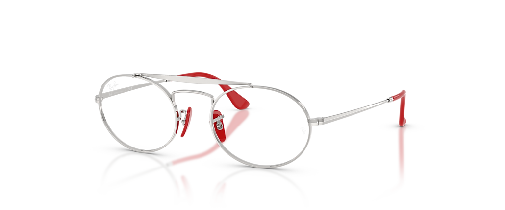 Ray-Ban RB3775VM Optics Scuderia Ferrari Collection Silver Frames Ray-Ban RB3775VM Optics Scuderia Ferrari Collection Silver Frames