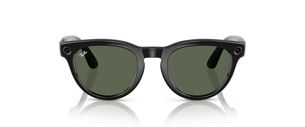 Ray-Ban Ray-Ban | Meta Low Bridge Fit Headliner Black Ray-Ban Meta Smart Glasses