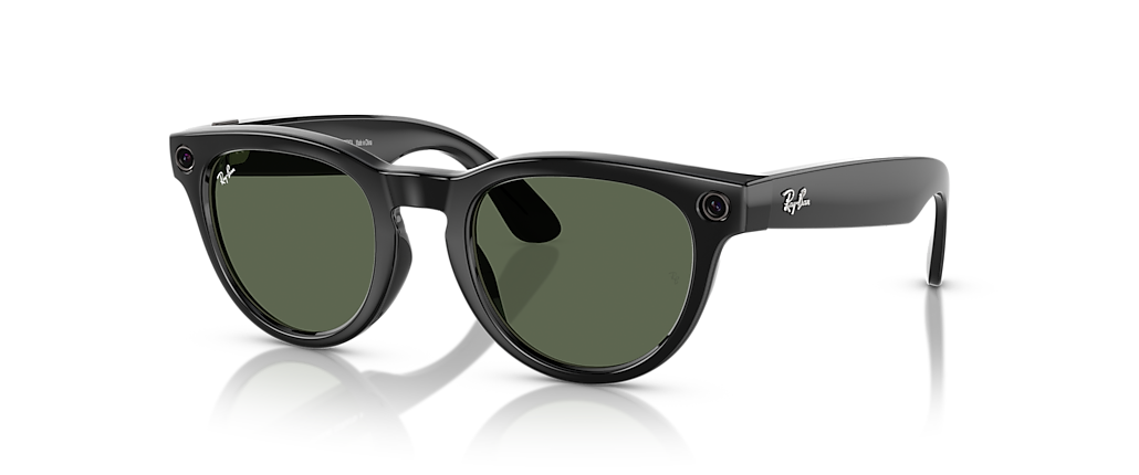 Ray-Ban Ray-Ban | Meta Low Bridge Fit Headliner Black Ray-Ban Meta Smart Glasses