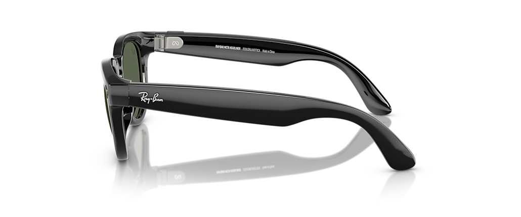 Ray-Ban Ray-Ban | Meta Low Bridge Fit Headliner Black Ray-Ban Meta Smart Glasses