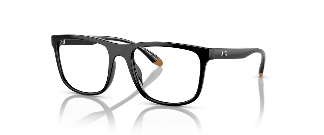 Armani Exchange AX3101U Shiny Black Frames