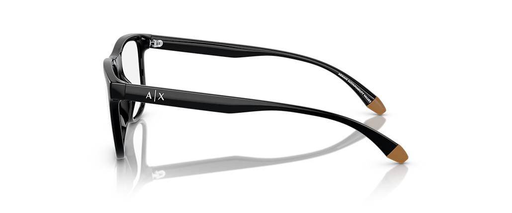 Armani Exchange AX3101U Shiny Black Frames