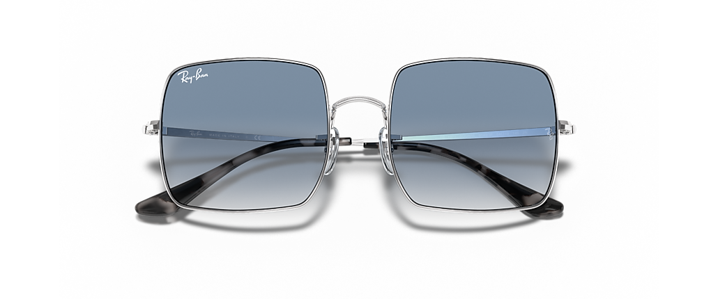 Ray-Ban RB1971 Square 1971 Classic Silver Sunglasses