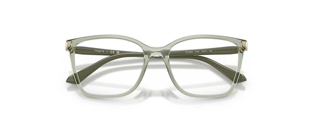 Vogue Eyewear VO5654 Transparent Green Frames Vogue Eyewear VO5654 Transparent Green Frames