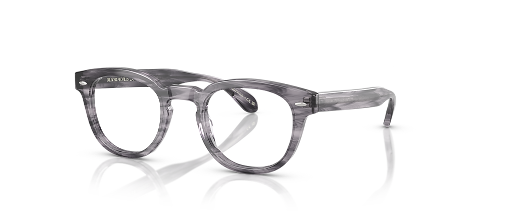 andy warhol oliver peoples 25th anniversary sunglasses Oliver Peoples OV5036A Sheldrake Low Bridge Fit Glasses with Navy