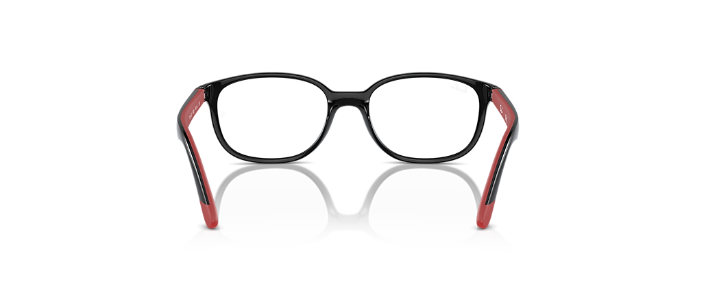 Ray-Ban RB1632 Optics Kids Bio-Based Black On Red Frames