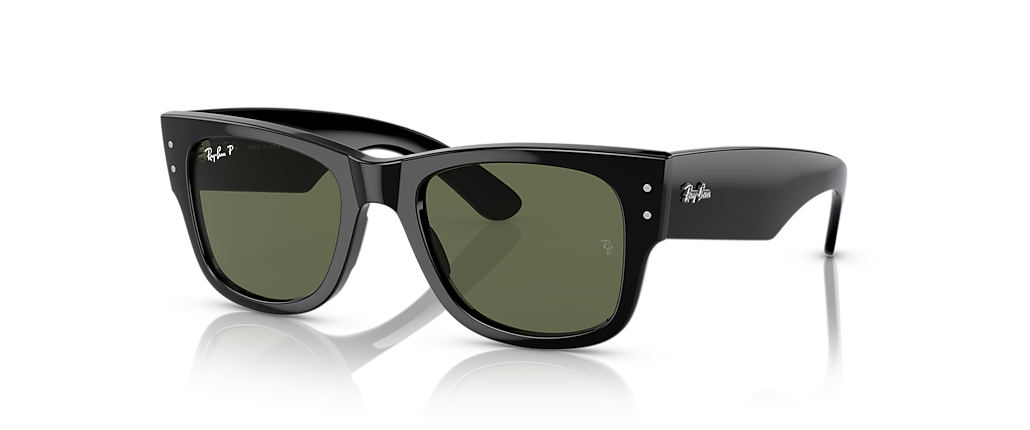 Ray-Ban RB0840S Mega Wayfarer Black Sunglasses