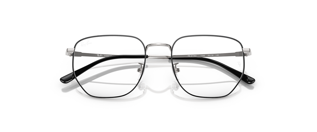 Ray-Ban RB8776D Optics Black On Silver Frames Ray-Ban RB8776D Optics Black On Silver Frames