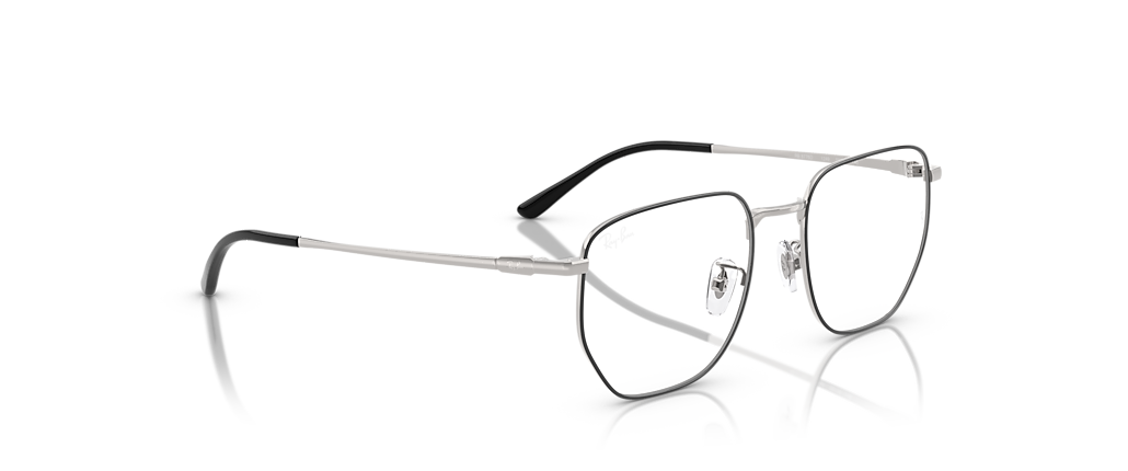 Ray-Ban RB8776D Optics Black On Silver Frames Ray-Ban RB8776D Optics Black On Silver Frames