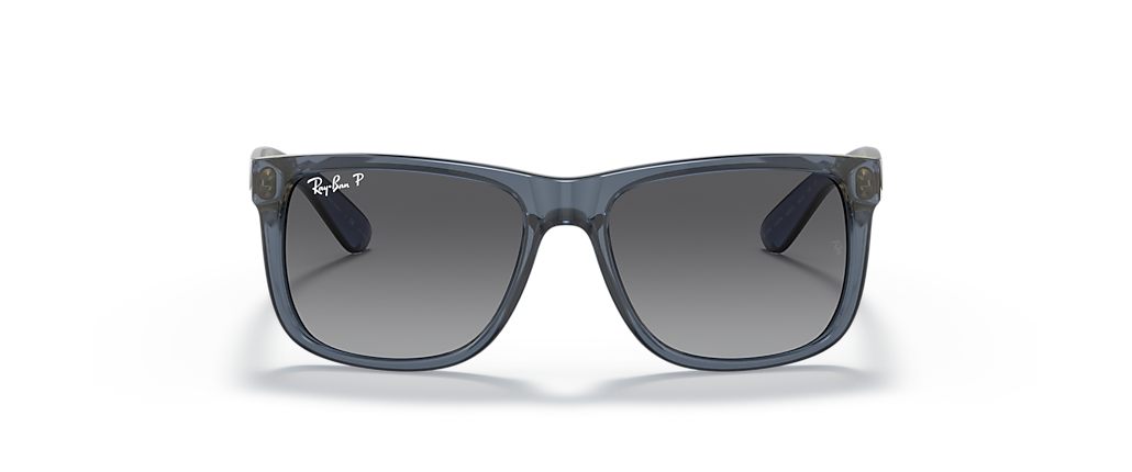 Ray-Ban RB4165 Justin Classic Transparent Blue Sunglasses