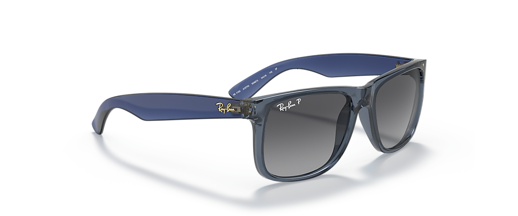 Ray-Ban RB4165 Justin Classic Transparent Blue Sunglasses Ray-Ban RB4165 Justin Classic Transparent Blue Sunglasses