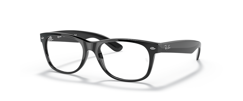 Ray-Ban RB2132 New Wayfarer Blue-Violet Light Clear Black Sunglasses Ray-Ban RB2132 New Wayfarer Blue-Violet Light Clear Black Sunglasses