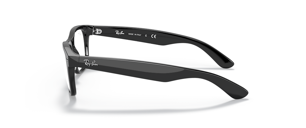 Ray-Ban RB2132 New Wayfarer Blue-Violet Light Clear Black Sunglasses Ray-Ban RB2132 New Wayfarer Blue-Violet Light Clear Black Sunglasses