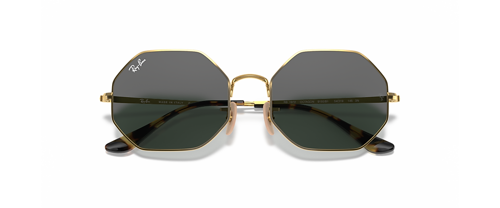 Ray-Ban RB1972 Octagon 1972 Arista Gold Sunglasses