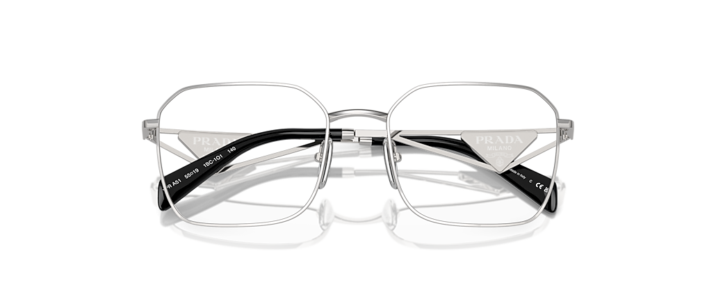 Prada PR A51V Silver Frames