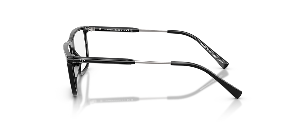 Armani Exchange AX3126F Shiny Black Frames