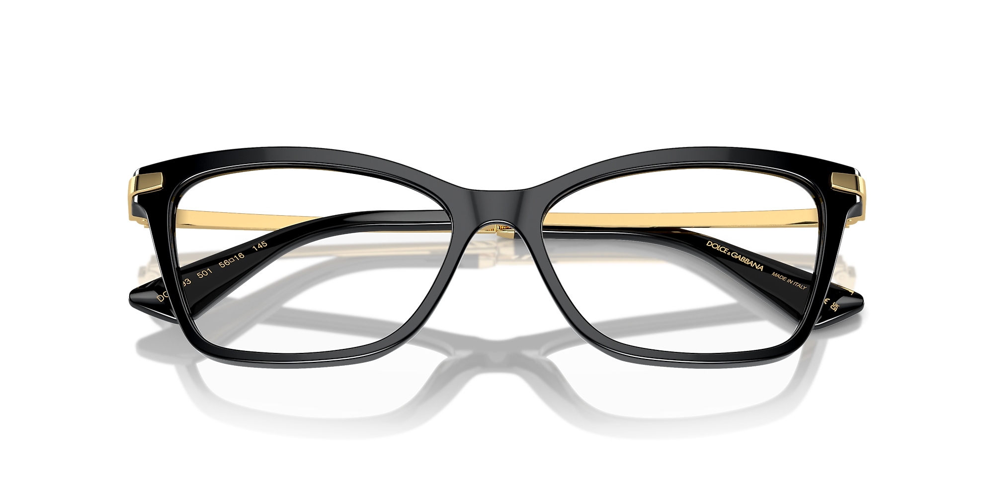 DOLCE & GABBANA 長方形フレムメカネ DG3393 3372 Dolce & Gabbana Glasses - DG 3393 | Vision Express