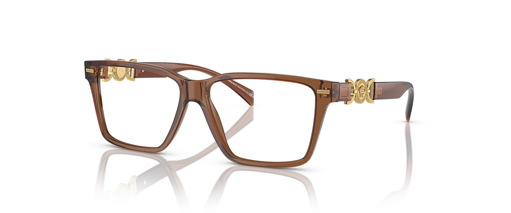 Versace VE3335 Transparent Brown Frames