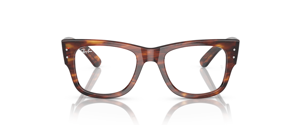 Ray-Ban RB0840V Mega Wayfarer Optics Striped Havana Frames Ray-Ban RB0840V Mega Wayfarer Optics Striped Havana Frames