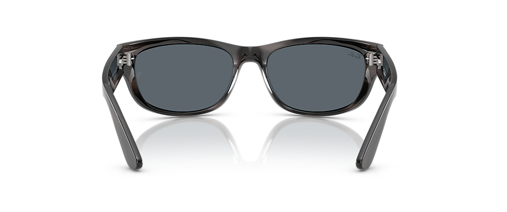 Ray-Ban RB2289 Mega Balorama Striped Gray Sunglasses