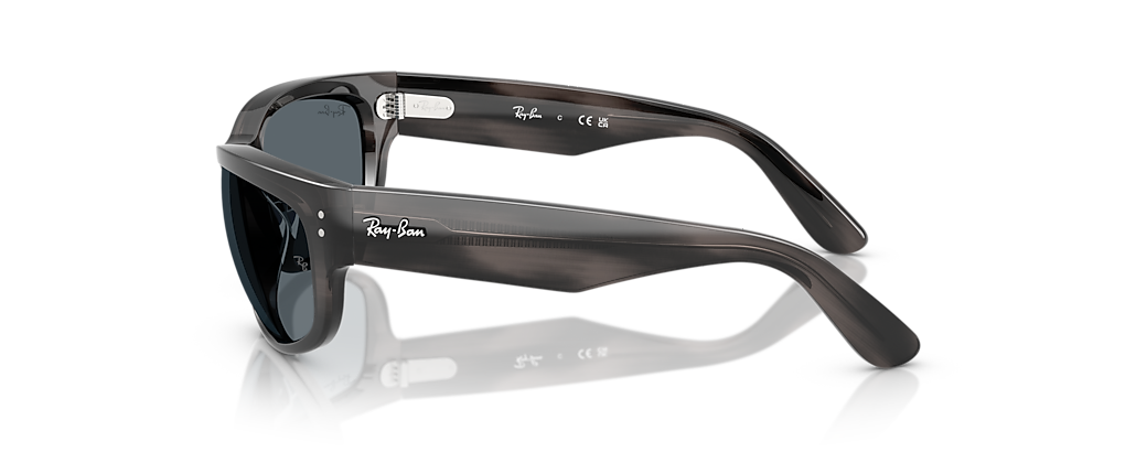 Ray-Ban RB2289 Mega Balorama Striped Gray Sunglasses