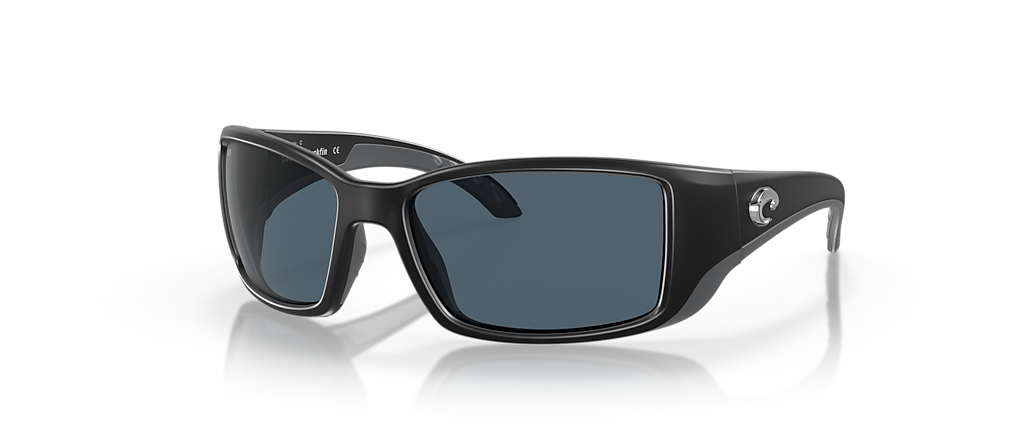 Costa 6S9014 Blackfin Matte Black Sunglasses