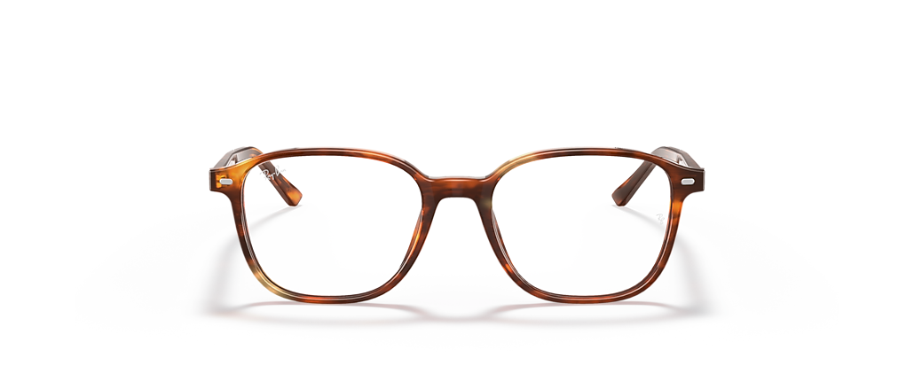 Ray-Ban RB5393 Leonard Optics Striped Havana Frames Ray-Ban RB5393 Leonard Optics Striped Havana Frames
