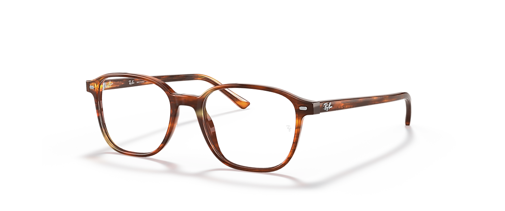 Ray-Ban RB5393 Leonard Optics Striped Havana Frames Ray-Ban RB5393 Leonard Optics Striped Havana Frames
