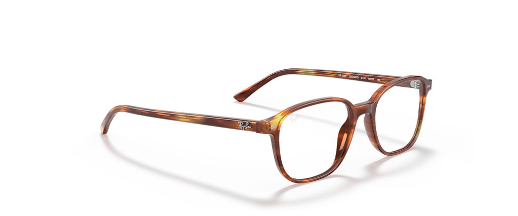 Ray-Ban RB5393 Leonard Optics Striped Havana Frames Ray-Ban RB5393 Leonard Optics Striped Havana Frames