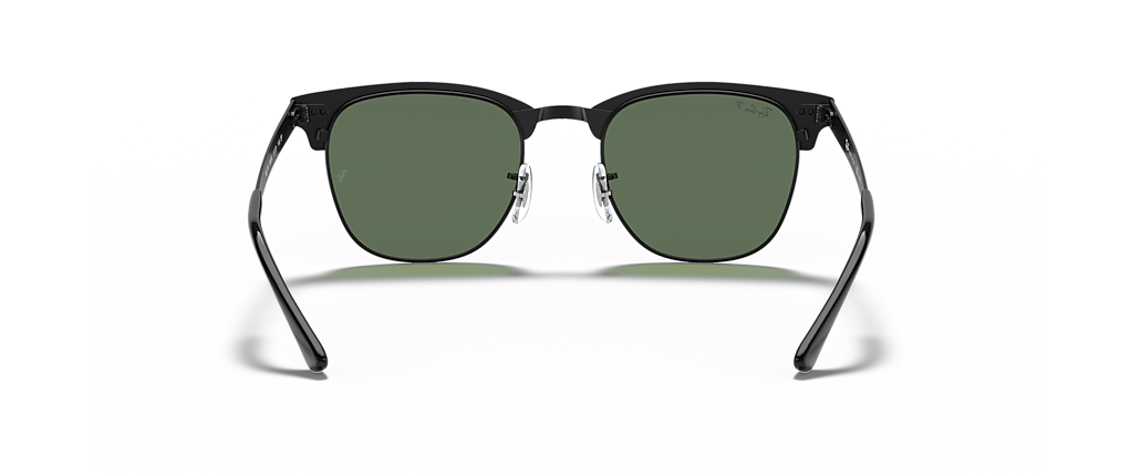 Ray-Ban RB3716 Clubmaster Metal Black Sunglasses