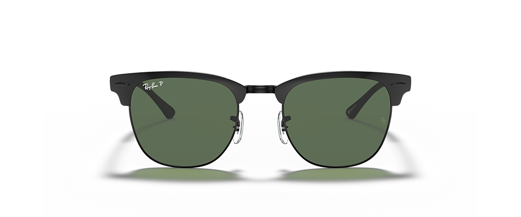 Ray-Ban RB3716 Clubmaster Metal Black Sunglasses